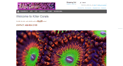Desktop Screenshot of killercorals.com